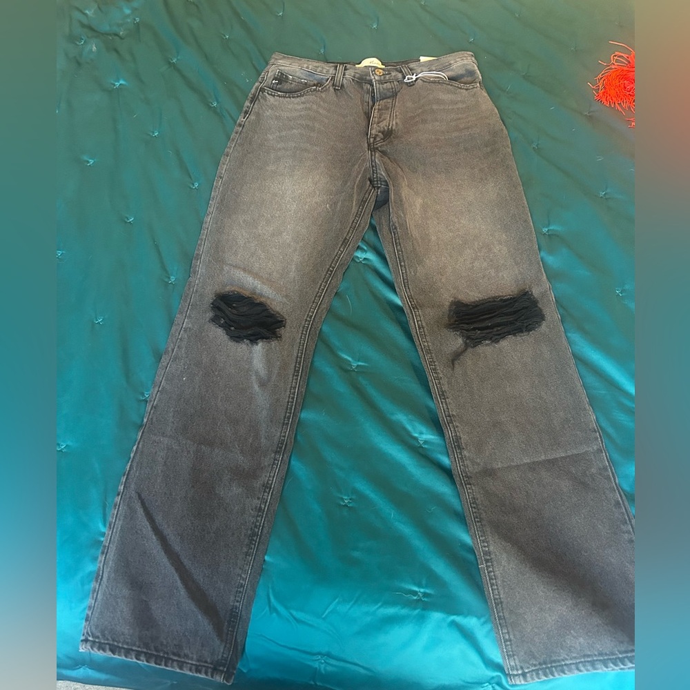 KanCan black boyfriend Jeans
